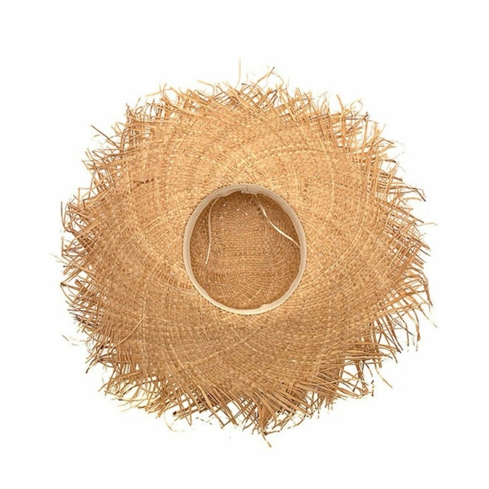 Stylish Tan Straw Sun Hat for Women - Picture 4 of 8